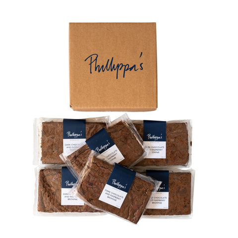 Trade - Dark Chocolate & Raspberry Brownie 360g (Case of 6)