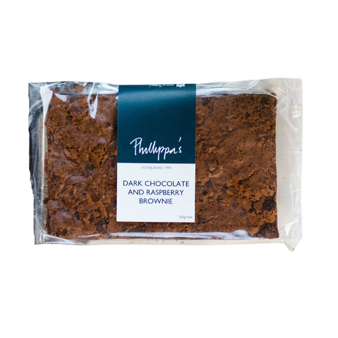 Trade - Dark Chocolate & Raspberry Brownie 360g (Case of 6)